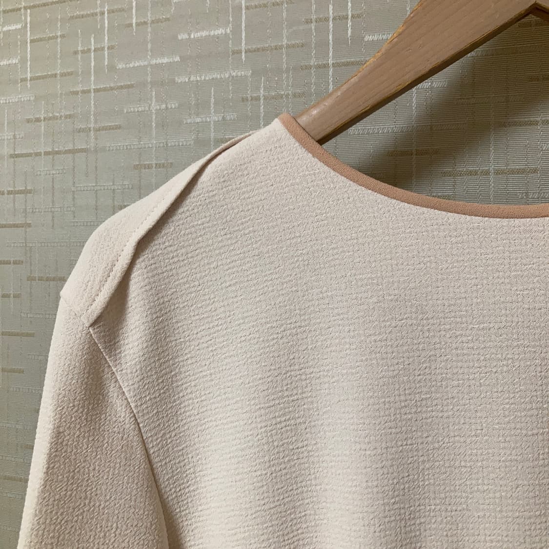 [새제품] 시스템 트위드 배색 원피스 하객룩 상품이미지8