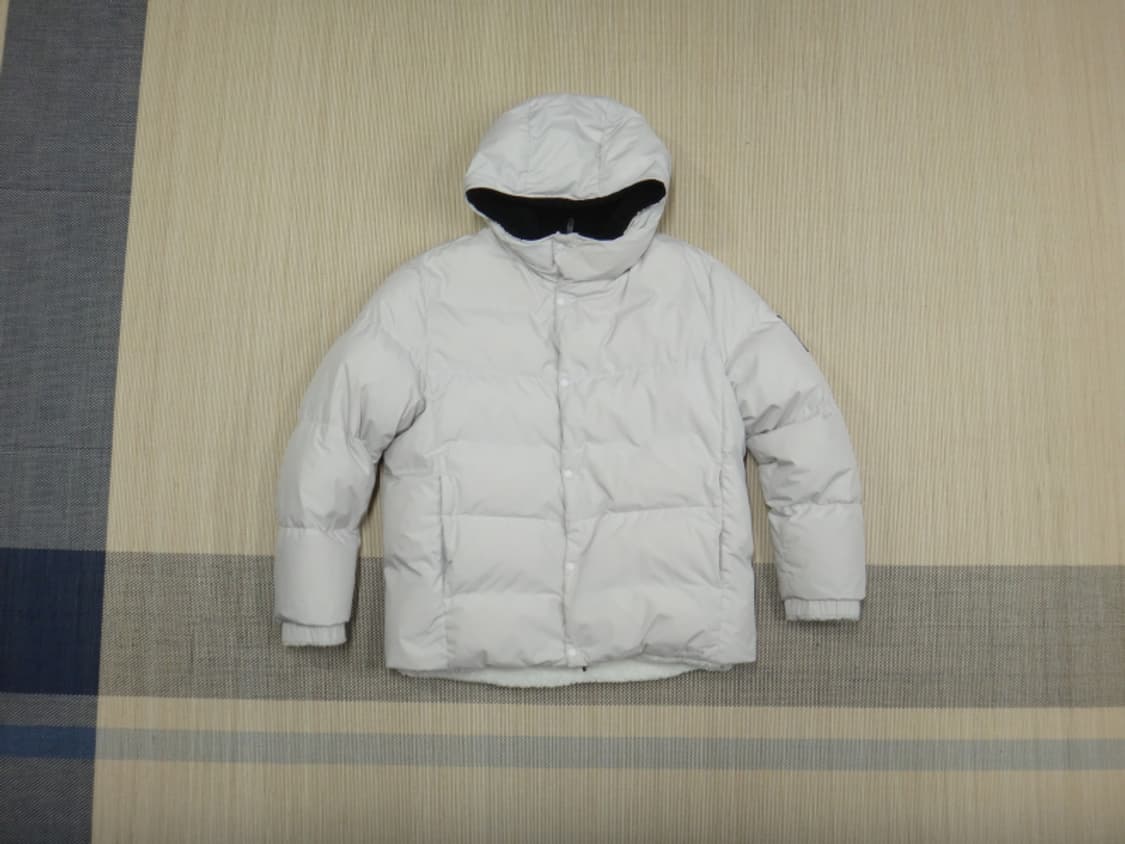 (M/95) 뉴발란스 컬러블록 플리스 리버서블 다운 점퍼 상품이미지1