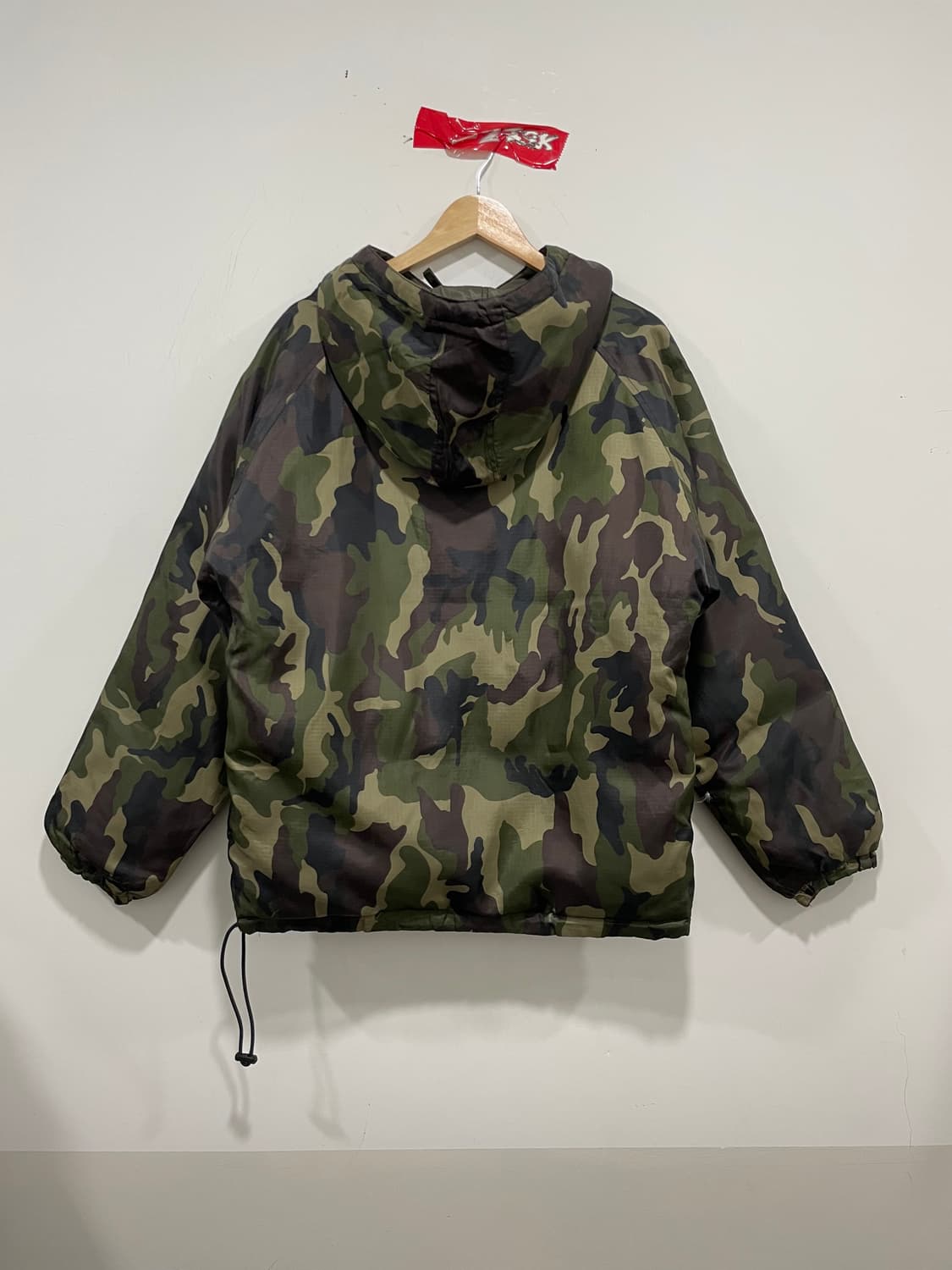 (빈티지)카모플라주 리버시블 패딩자켓 상품이미지4
