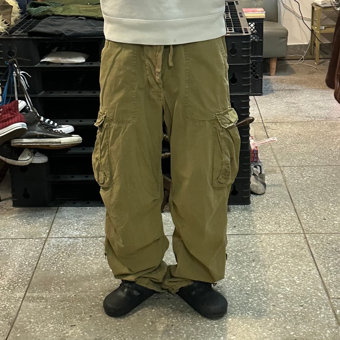 00s 아베크롬비 파라슈트 팬츠 상품이미지2