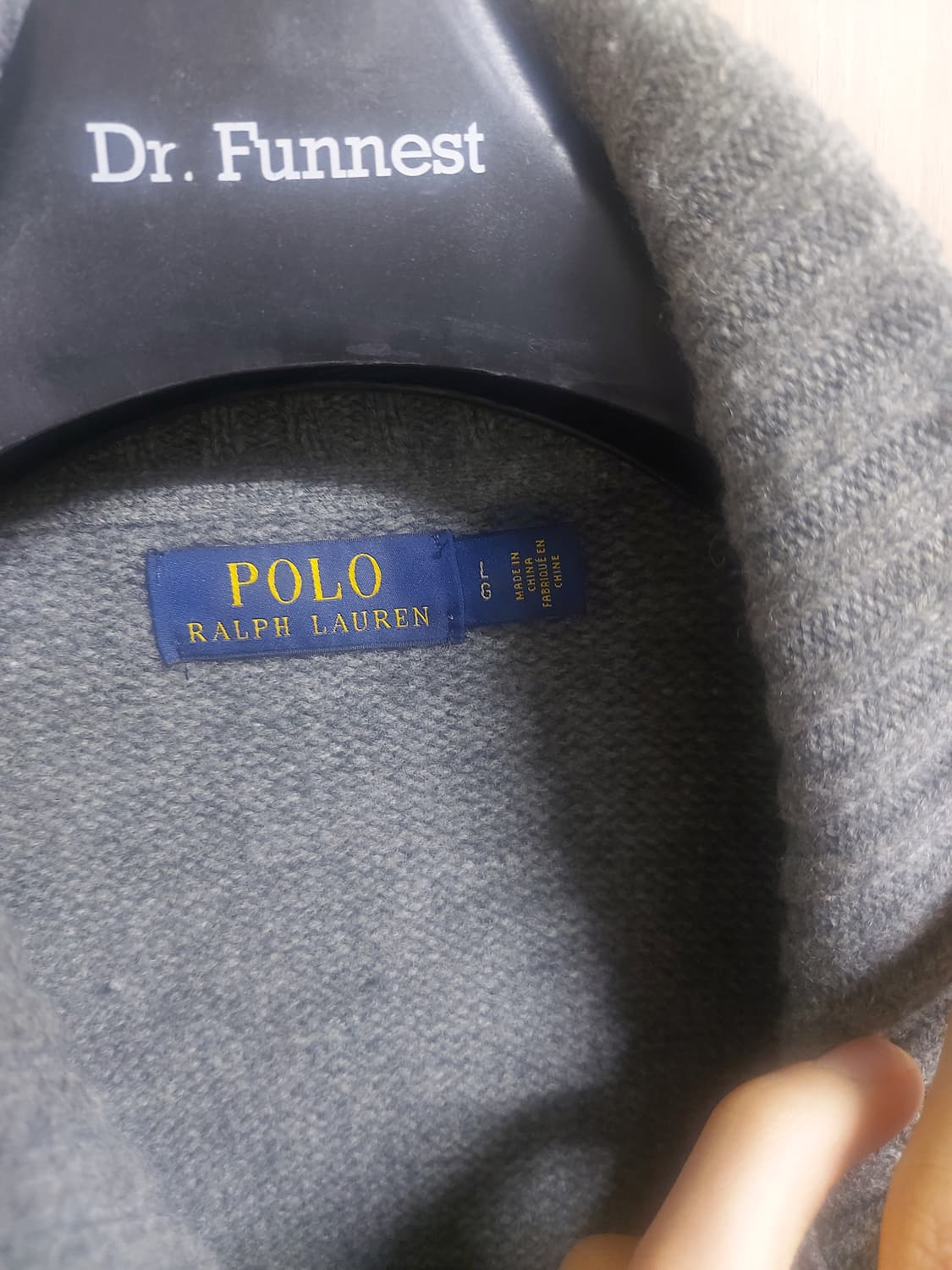 폴로 스웨터 가디건 상품이미지3