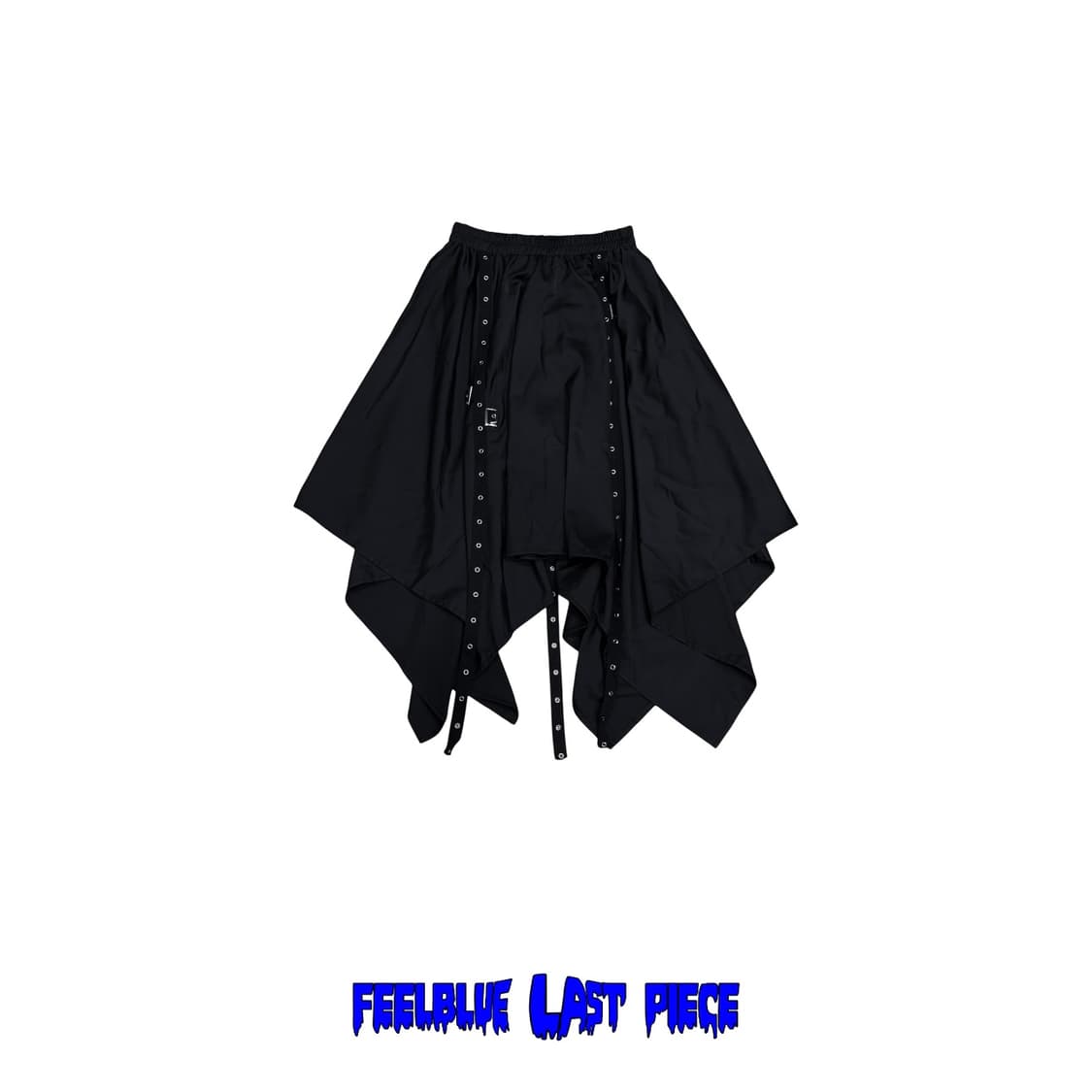 Asymmetrical Belted Midi Skirt 상품이미지1