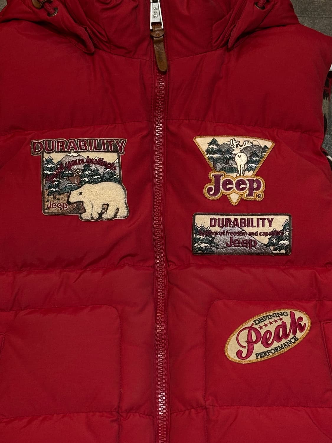 Jeep 지프 조끼패딩 L 상품이미지4