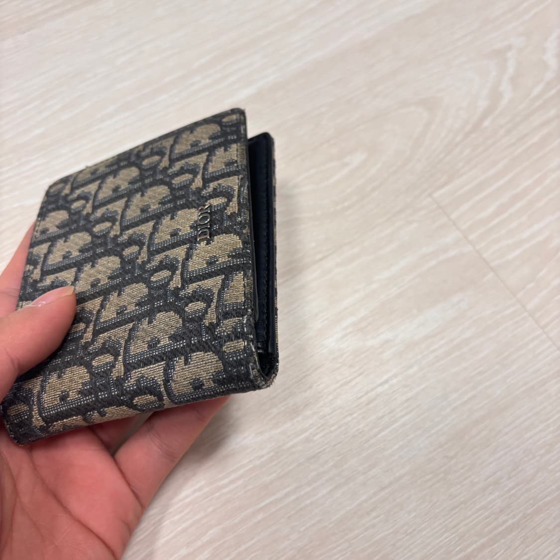 디올 오블리크 반지갑 풀구성 영수증 포함 상품이미지8