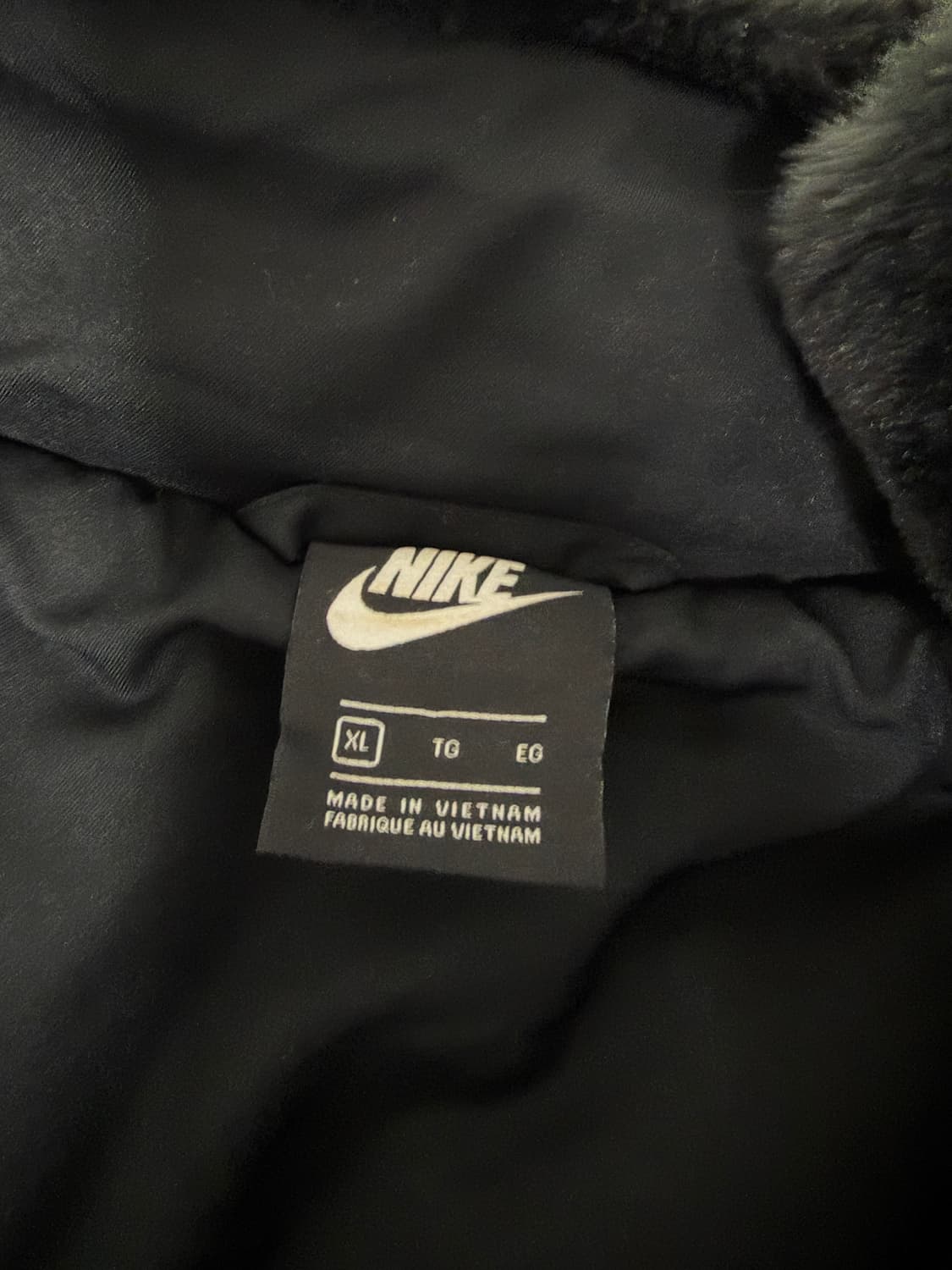 나이키 폭스 퍼 자켓 XL 상품이미지4