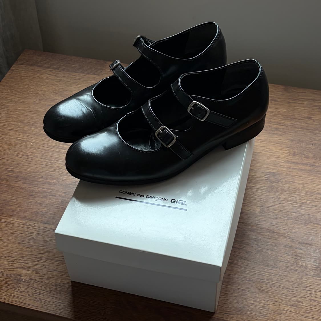 꼼데가르송걸 스트랩 메리제인 상품이미지2