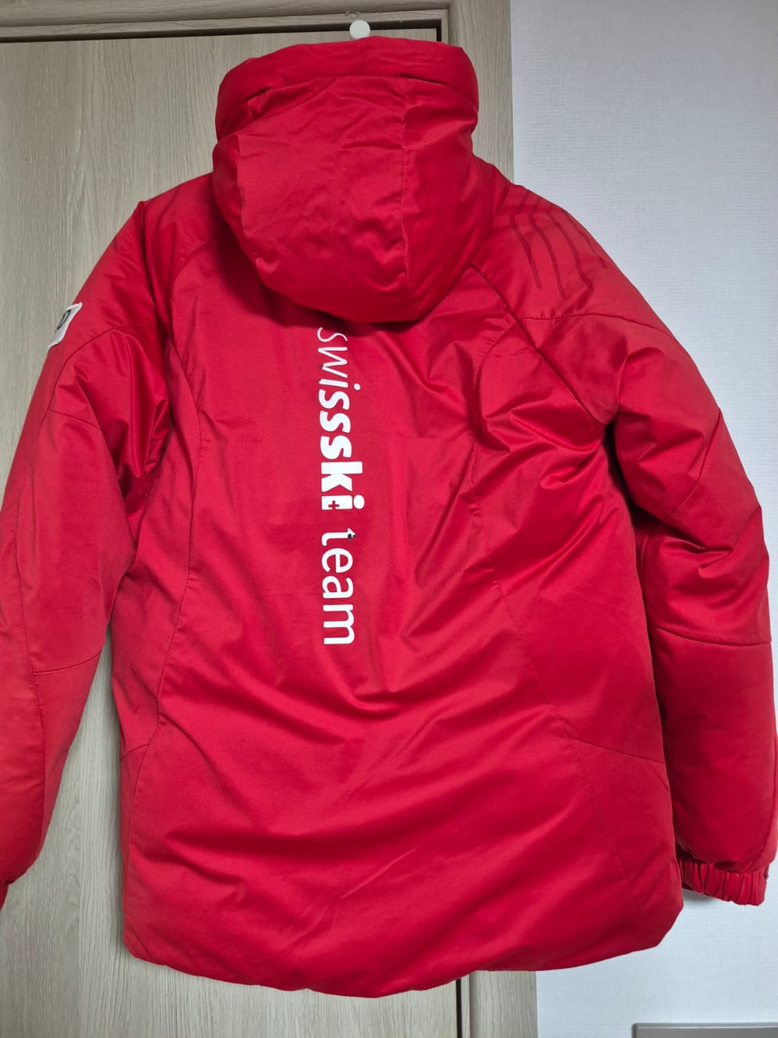 데상트 정품 아우디 스위스 스키패딩 오리털패딩 90사이즈 상품이미지4