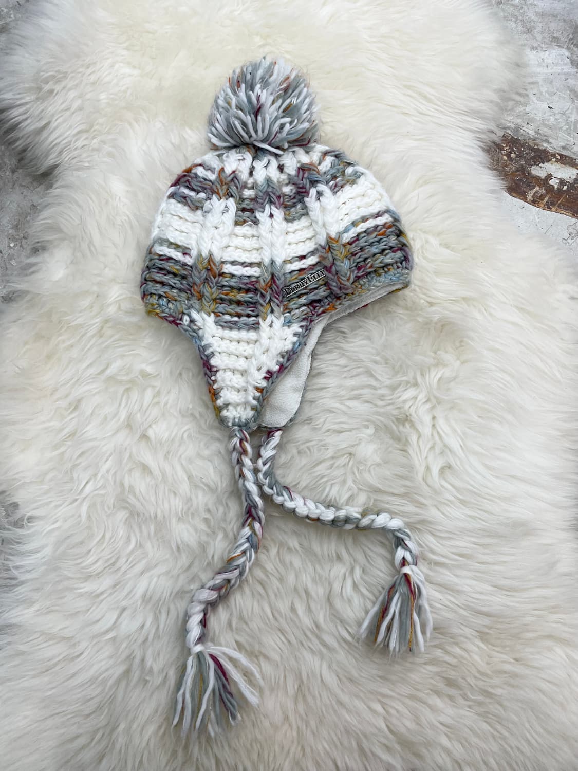 스노우 캔디 이어플랩 방울 비니 상품이미지4