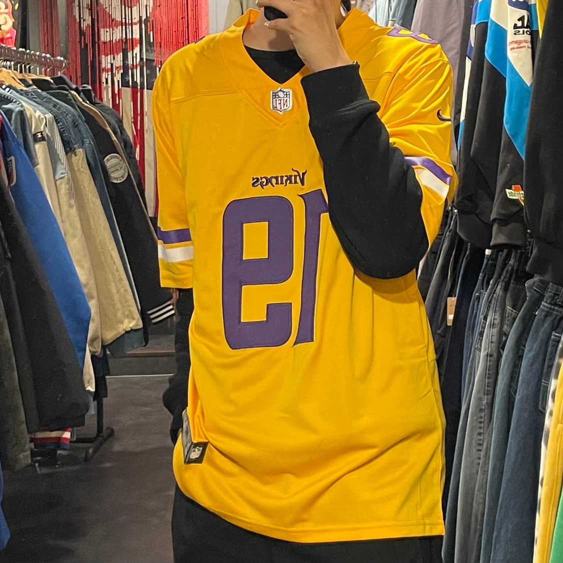 [IM] nike X NFL 미네소타No.19 바이킹스 반팔져지 상품이미지4