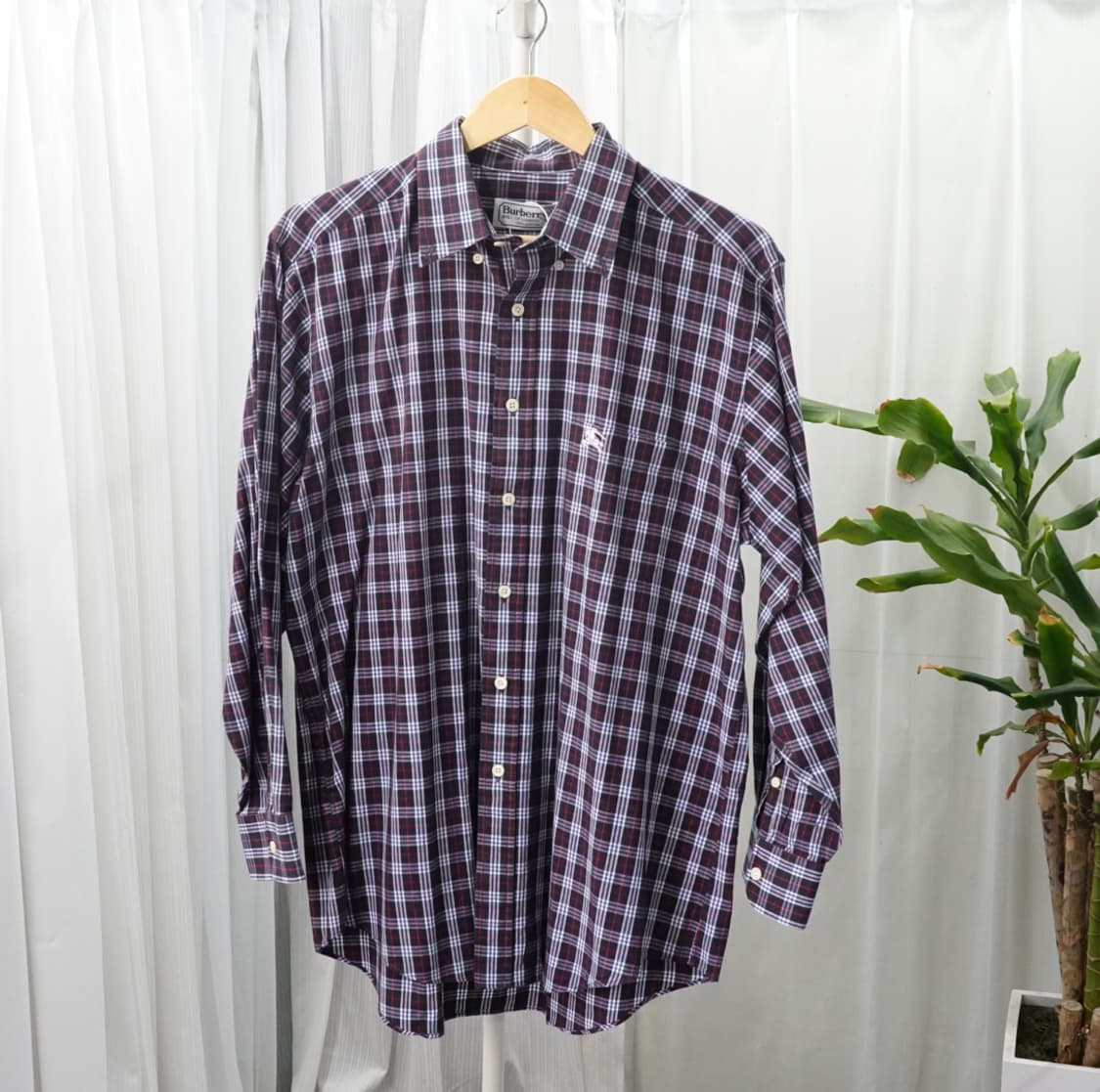 버버리 빈티지 체크 셔츠 (Burberrys of London) 1943 상품이미지1