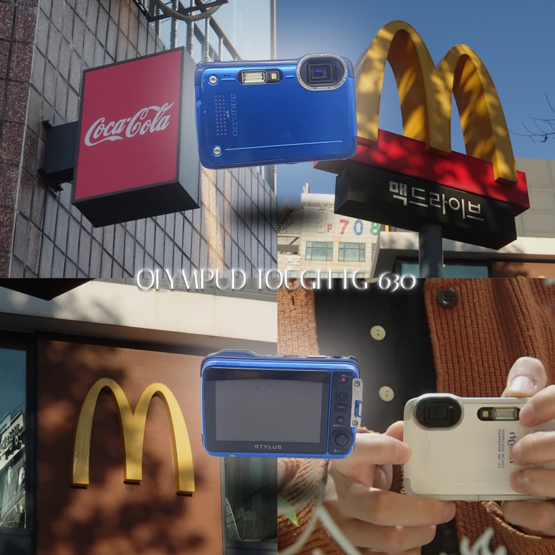 작례⭕️ 올림푸스 터프 TG-630 빈티지 디카 디지털카메라 상품이미지1