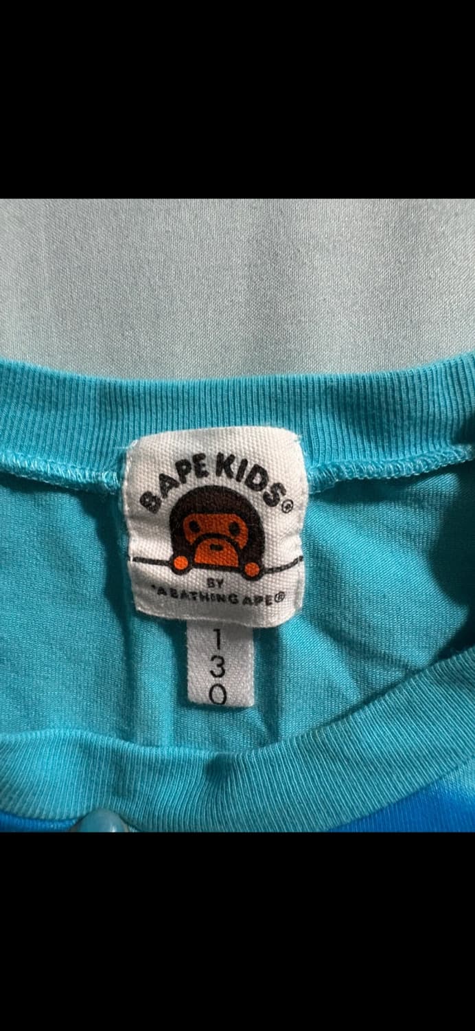 베이프 베이비 마일로 반팔티  상품이미지3