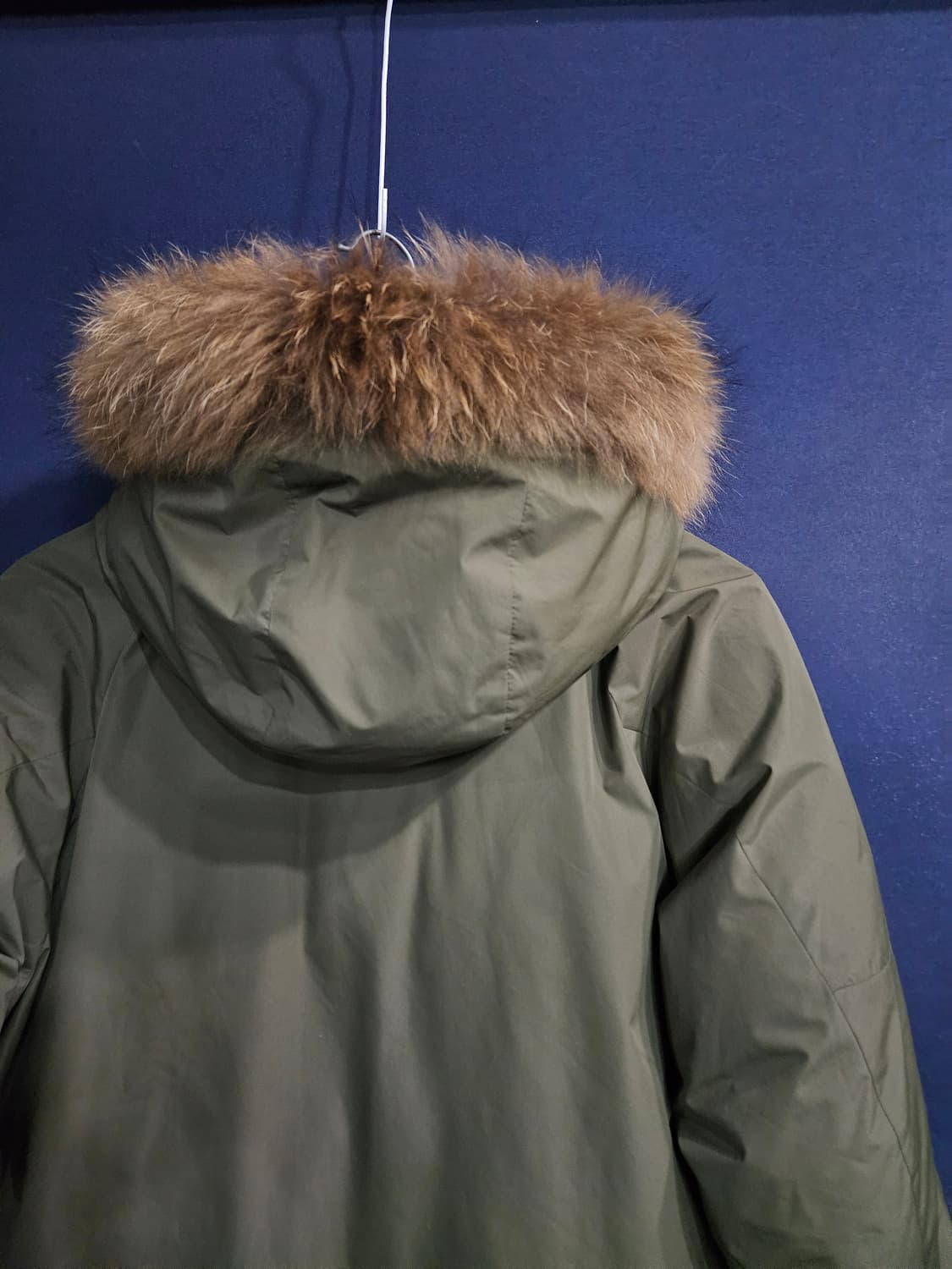 지프 카키컬러 남성 95 덕다운 패딩  상품이미지9