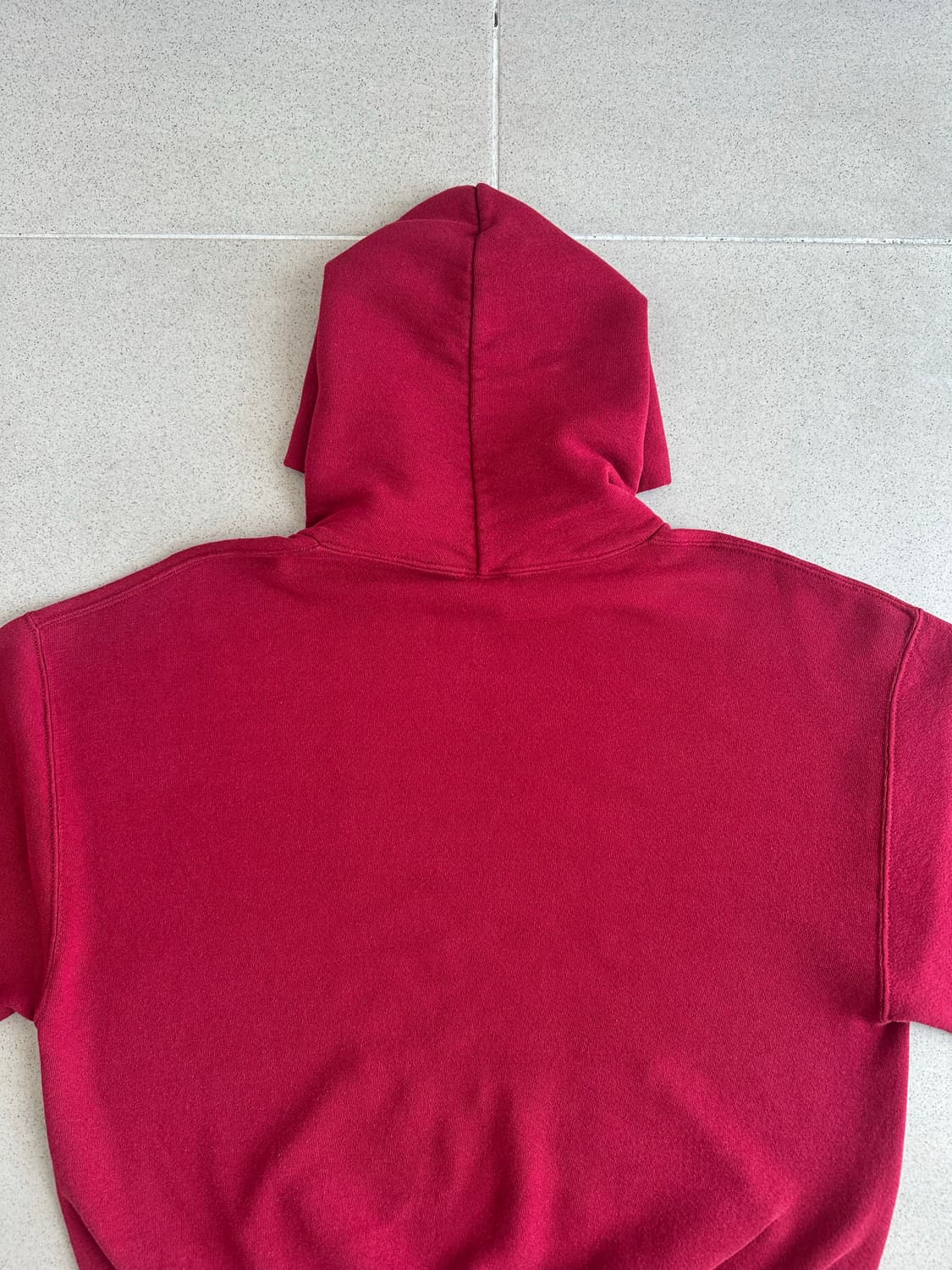 00s 빈티지 러셀 후드 레드 L 상품이미지5