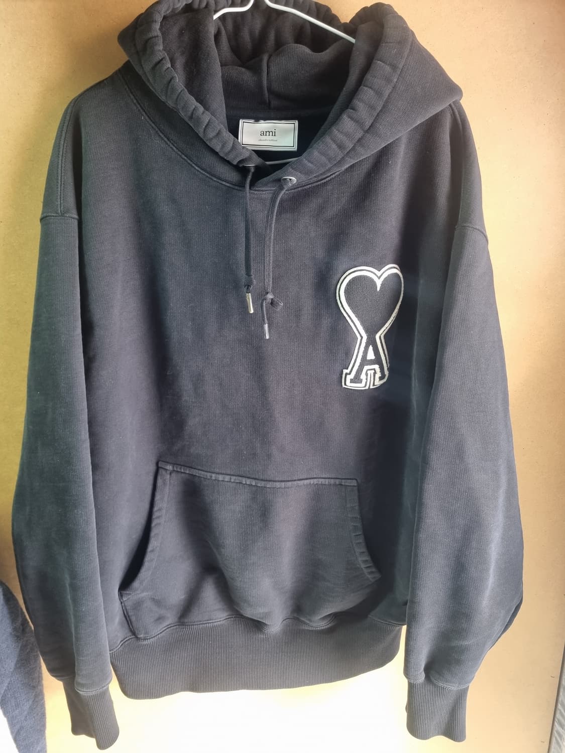 아미 남여공용 빅로그 후드티  상품이미지1