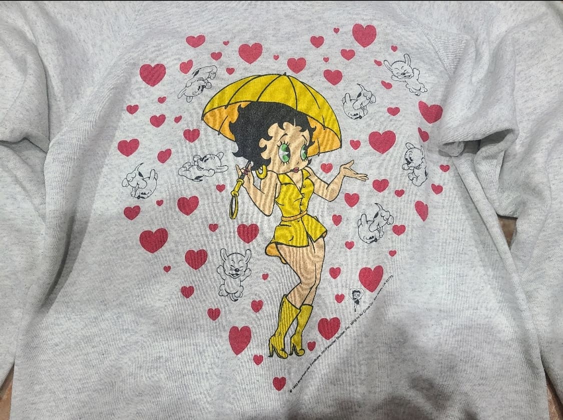 1993 베티붑 빈티지 스웻셔츠 상품이미지2