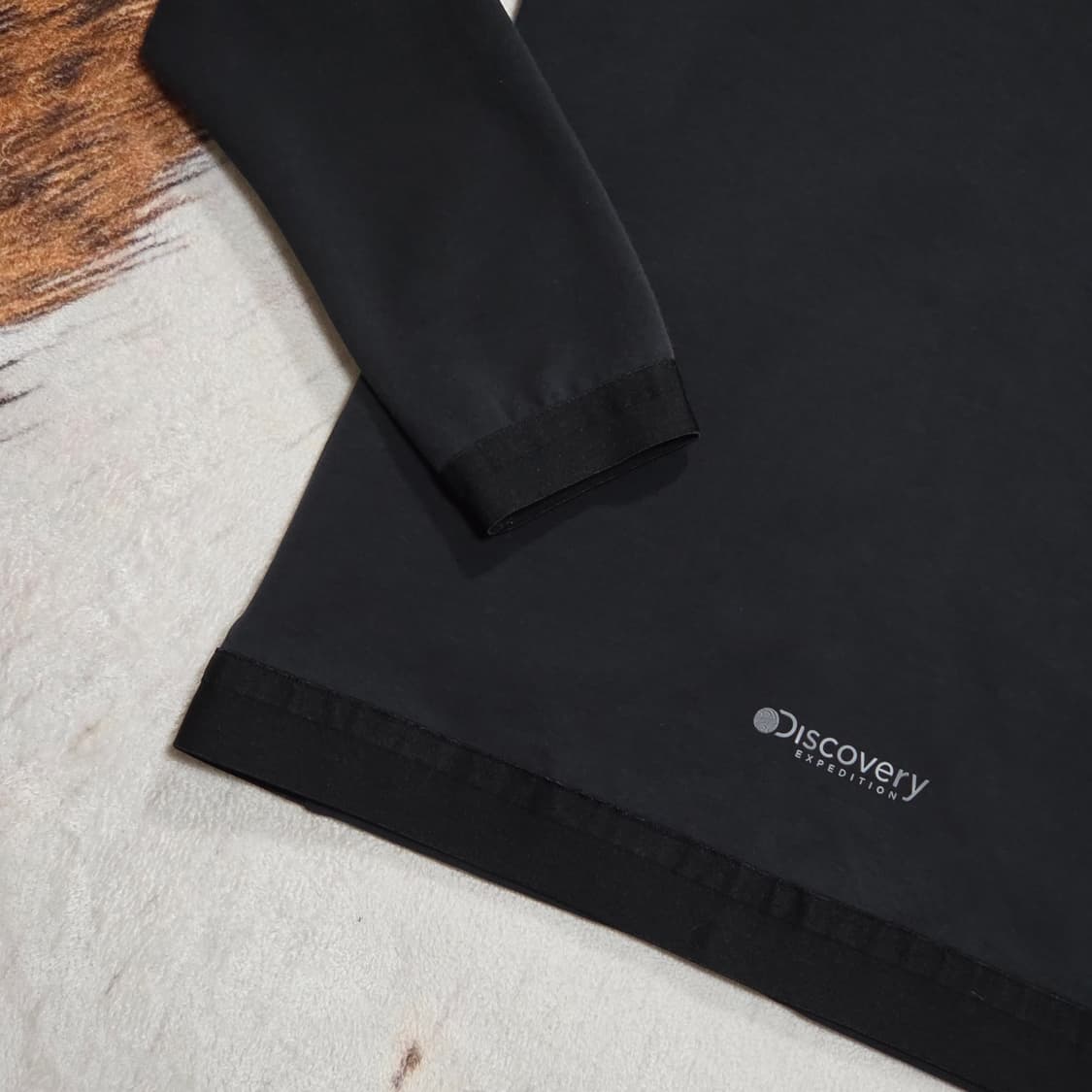 디스커버리 블랙 후드집업 상품이미지6