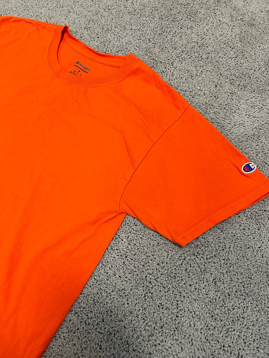 (M) 챔피온 오렌지 반팔 상품이미지2