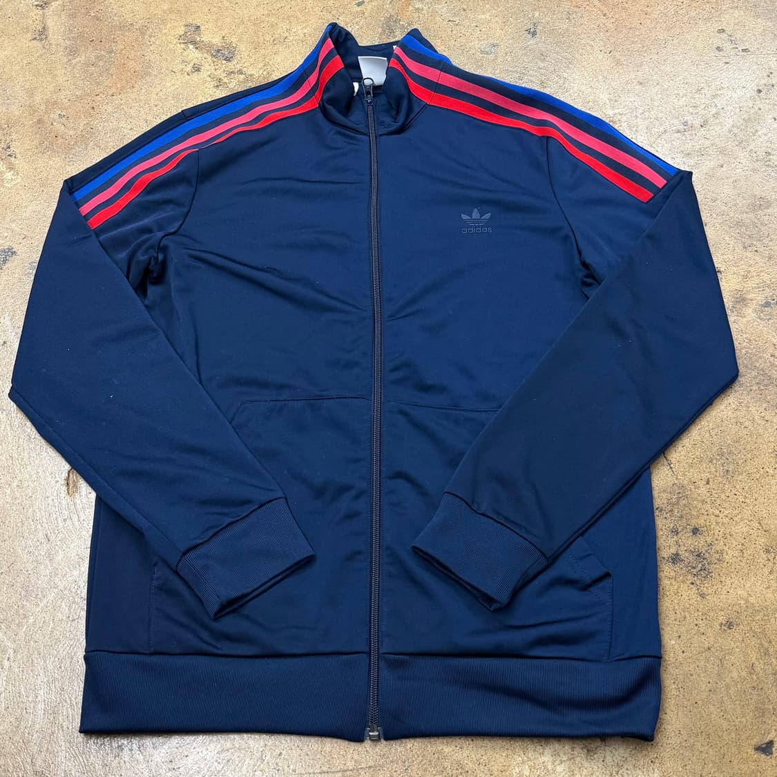 [정품] 아디다스 네이비 삼선 트랙탑 져지 b17 상품이미지2