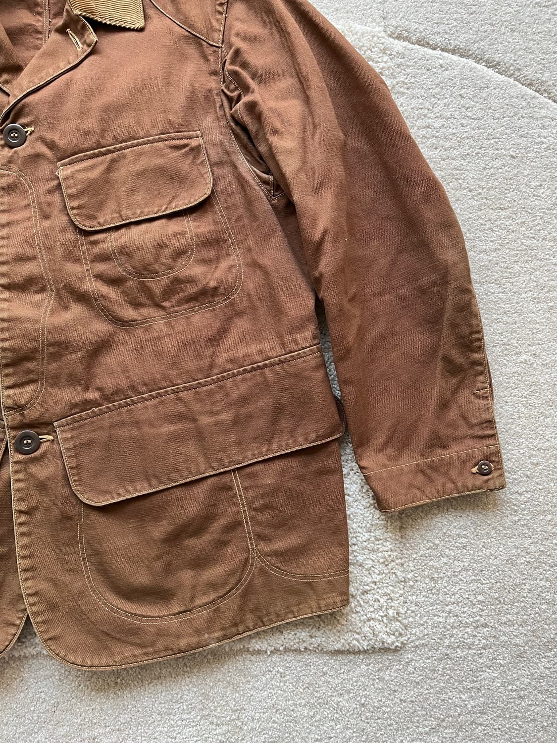 리얼맥코이 아웃도어스맨 스포츠웨어 헌팅 자켓 (100-105) 상품이미지4