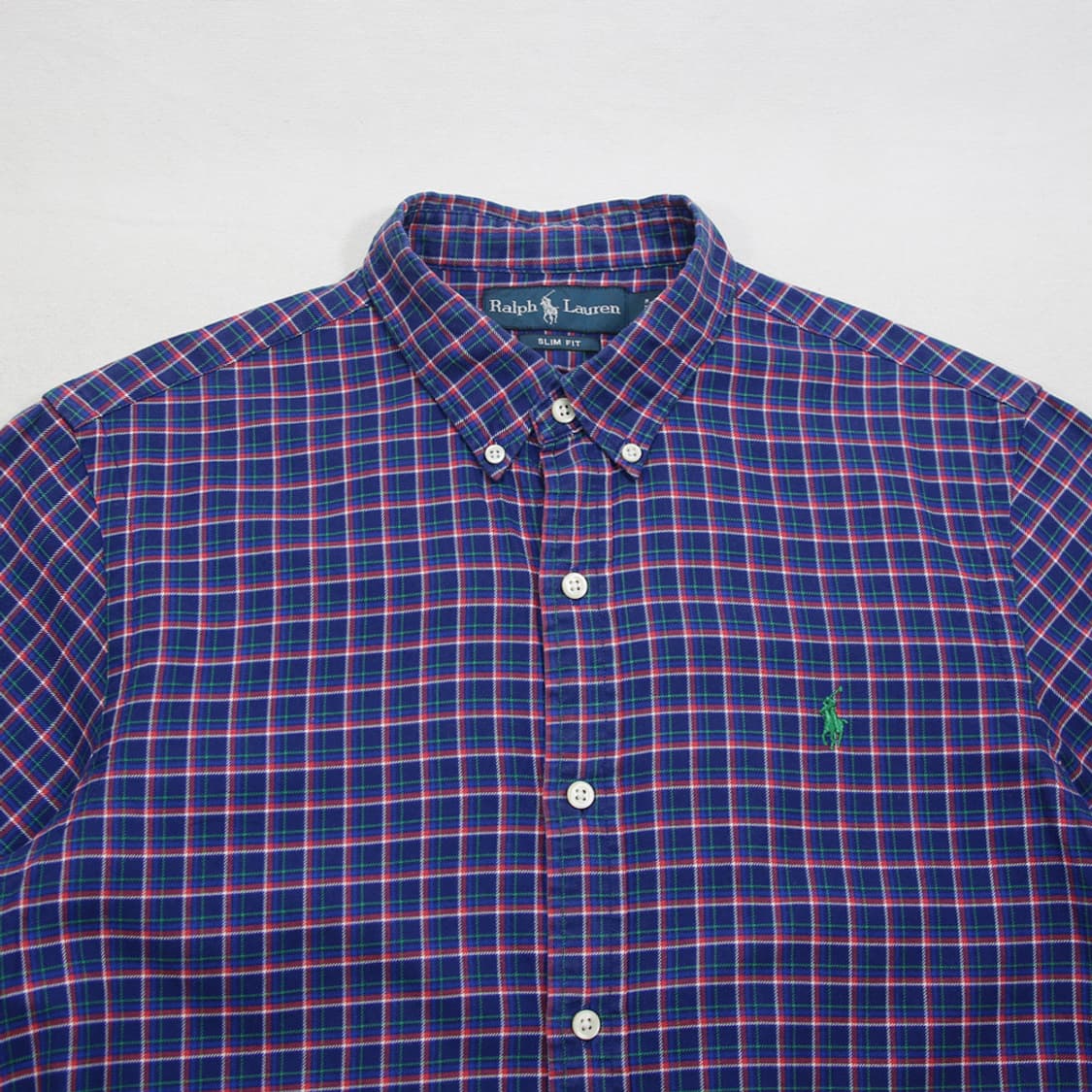 (착용컷) 폴로 랄프로렌 체크 셔츠 (남성용 98) 상품이미지4