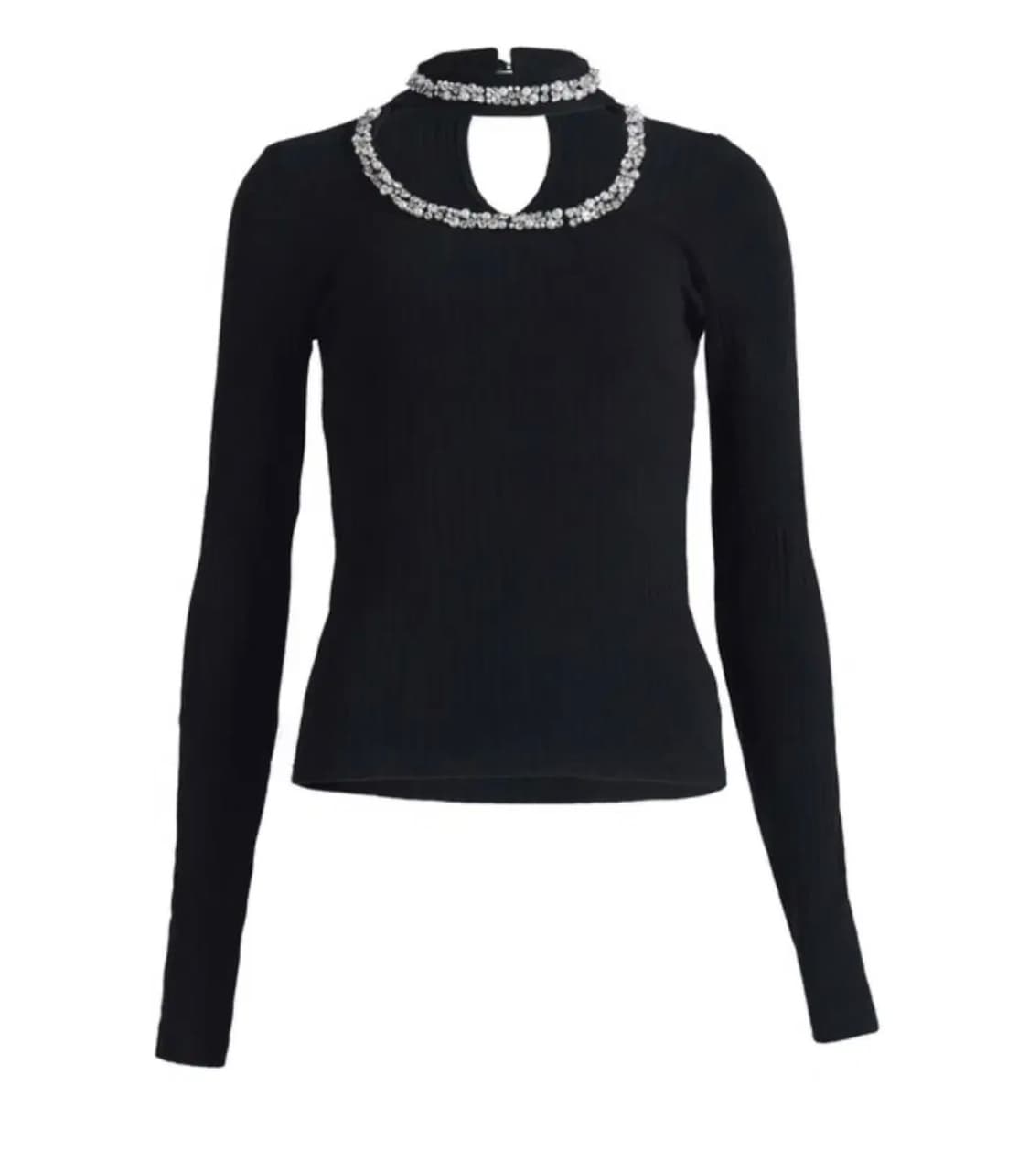 베이비메탈클럽 쥬얼 초커티 블랙 갸루 오네갸루 상품이미지2