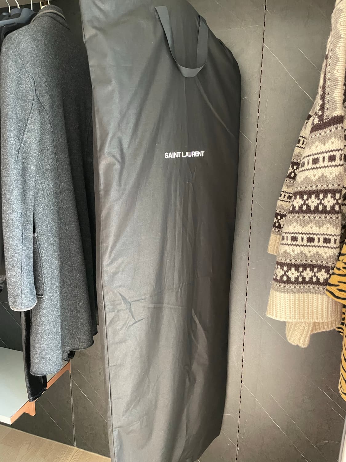 생로랑 더믈 롱코트 54사이즈 팝니다 상품이미지8