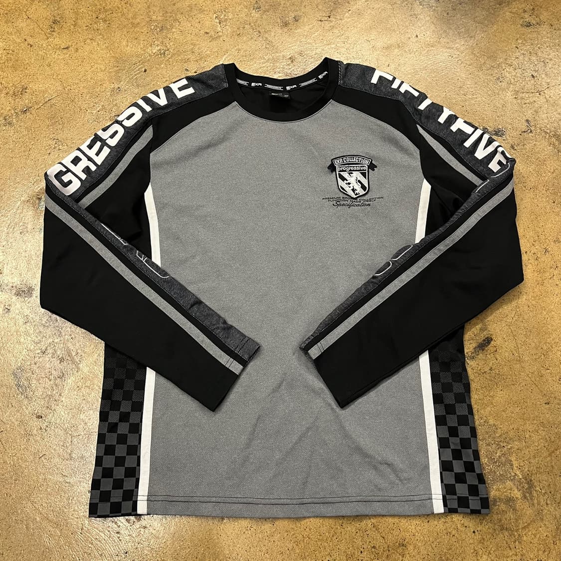 [정품/100] EXR 그레이 블랙 롱슬리브 티셔츠 b16 상품이미지2