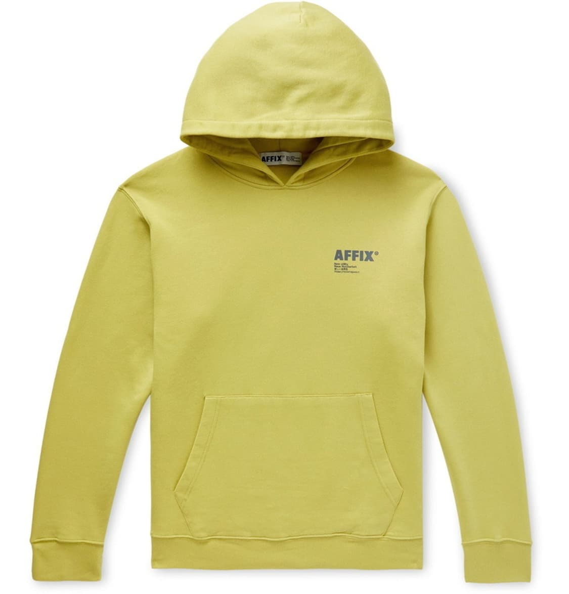 (L)아픽스 Affix 후드티 (옐로우) 후디 상품이미지1