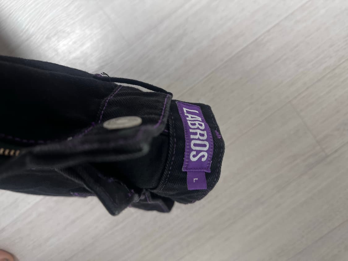 라브로스 퍼플스티치 배기바지 상품이미지5