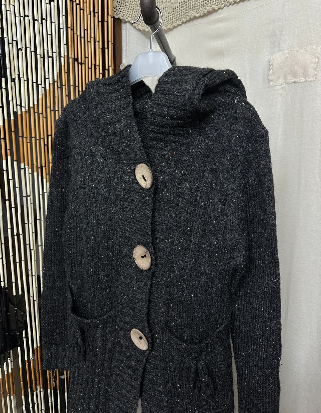 {dead stock} coconut big button cardigan 상품이미지4