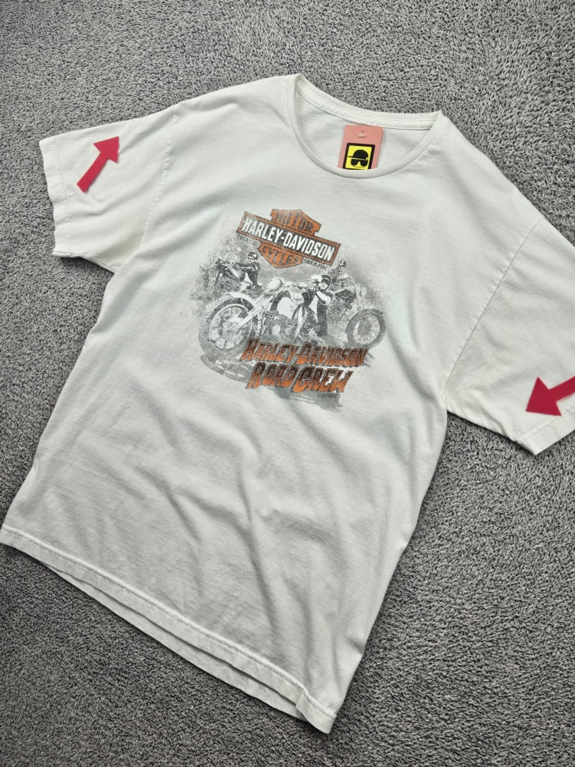 할리데이비슨 빈티지 반팔 티셔츠 ( M추정 ) / 11791 상품이미지4