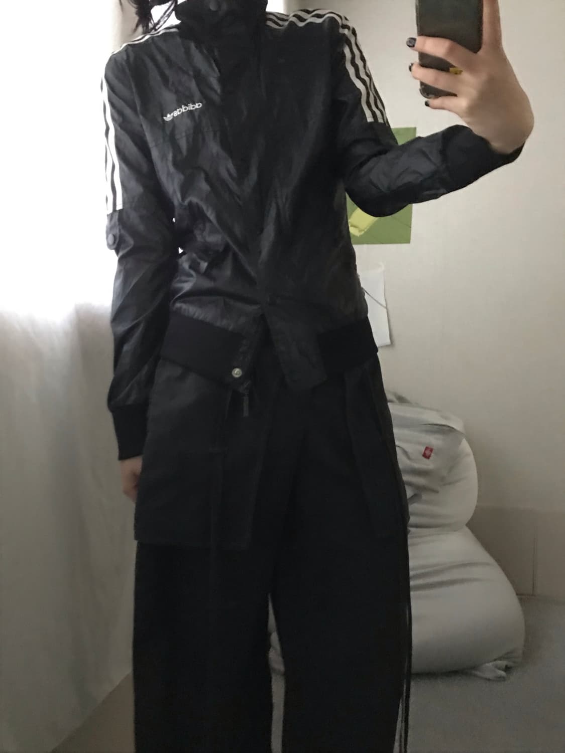 아디다스 하이넥 바이커 윈드브레이커 상품이미지3