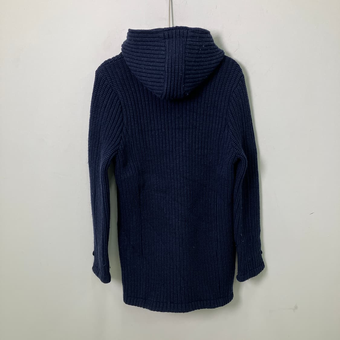 JPN VTG 빈티지 네이비 후드 더플 코트  상품이미지2