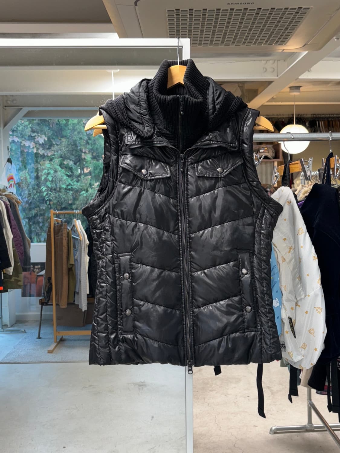 Hideaways 컨버터블 패디드 자켓 상품이미지5