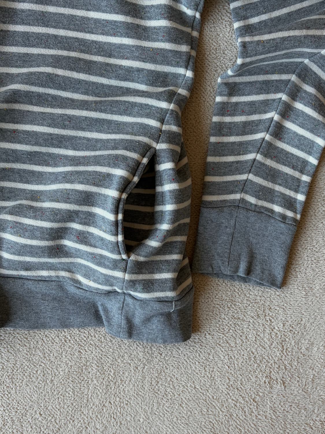 그라니프 스트라이프 네프 스웻후드 상품이미지6