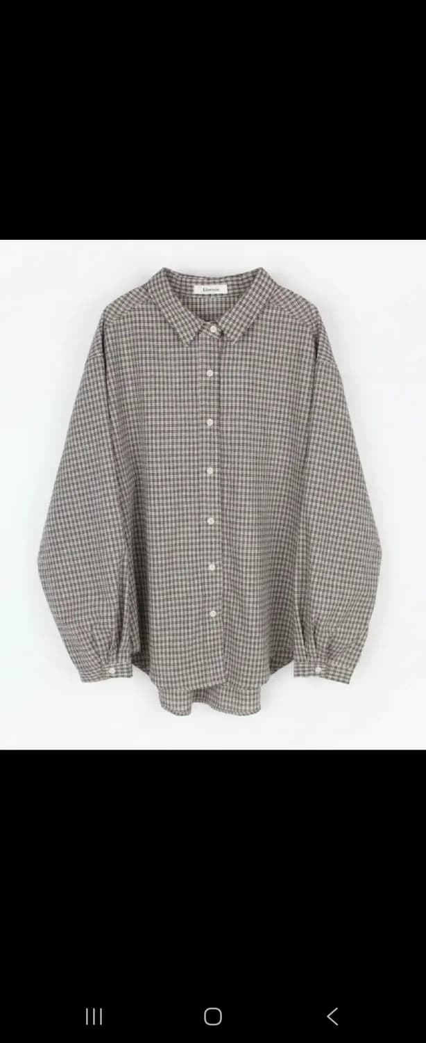 리넨느 셔츠 melville check shirt 상품이미지5