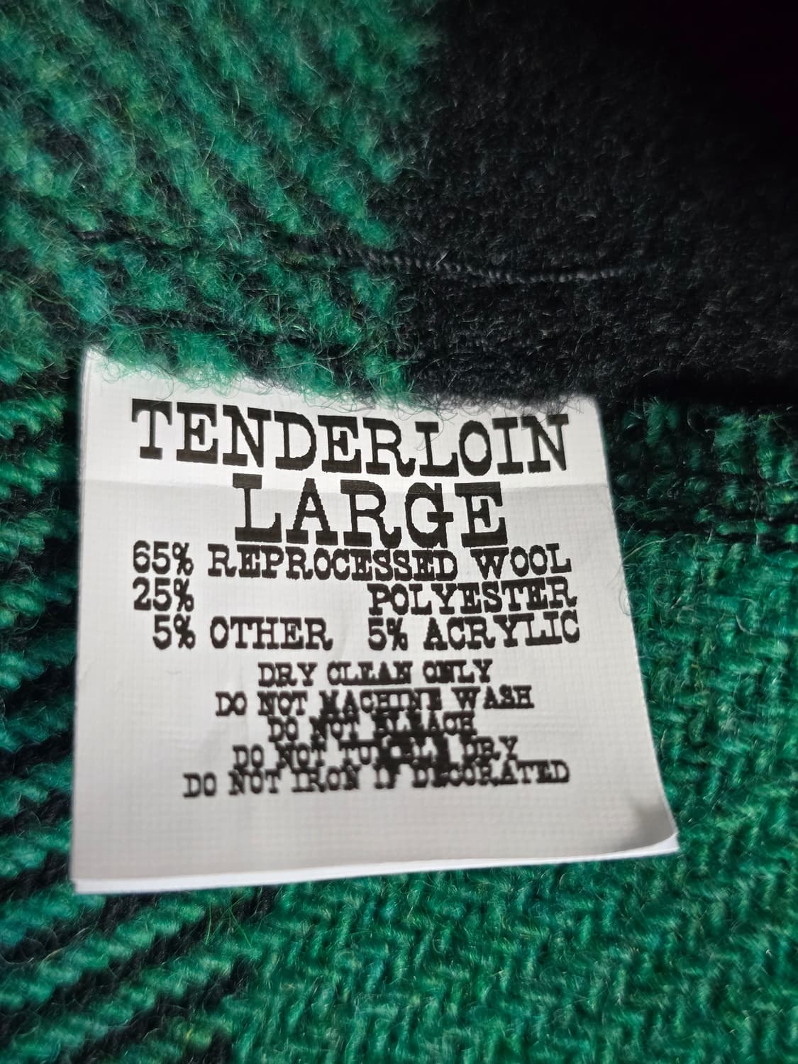 텐더로인 TENDERLOIN T-20RG 버팔로 자켓L 2024
T버팔로 상품이미지5
