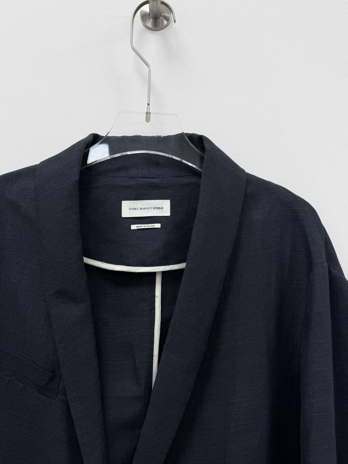 이자벨마랑 린넨 블렌드 원버튼 블레이저 상품이미지5