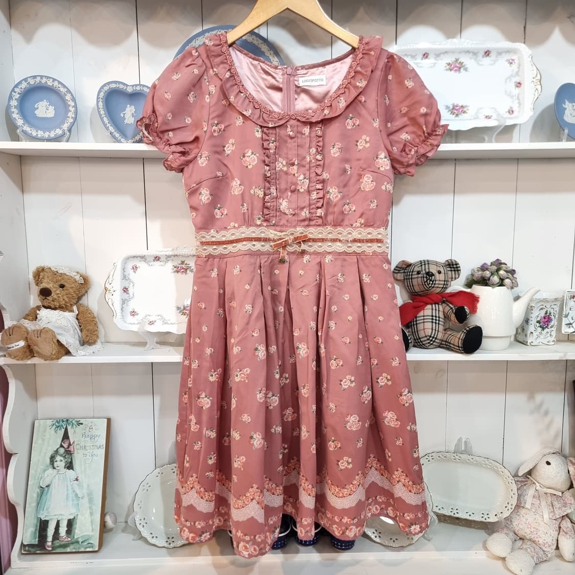 LOIDISPOTTO 플라워 패턴 원피스 상품이미지4