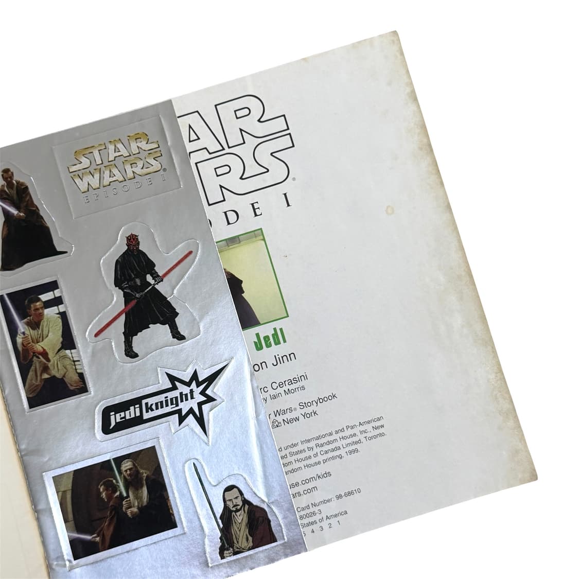 90s STAR WARS <Episode I: I Am a Jedi> 상품이미지5