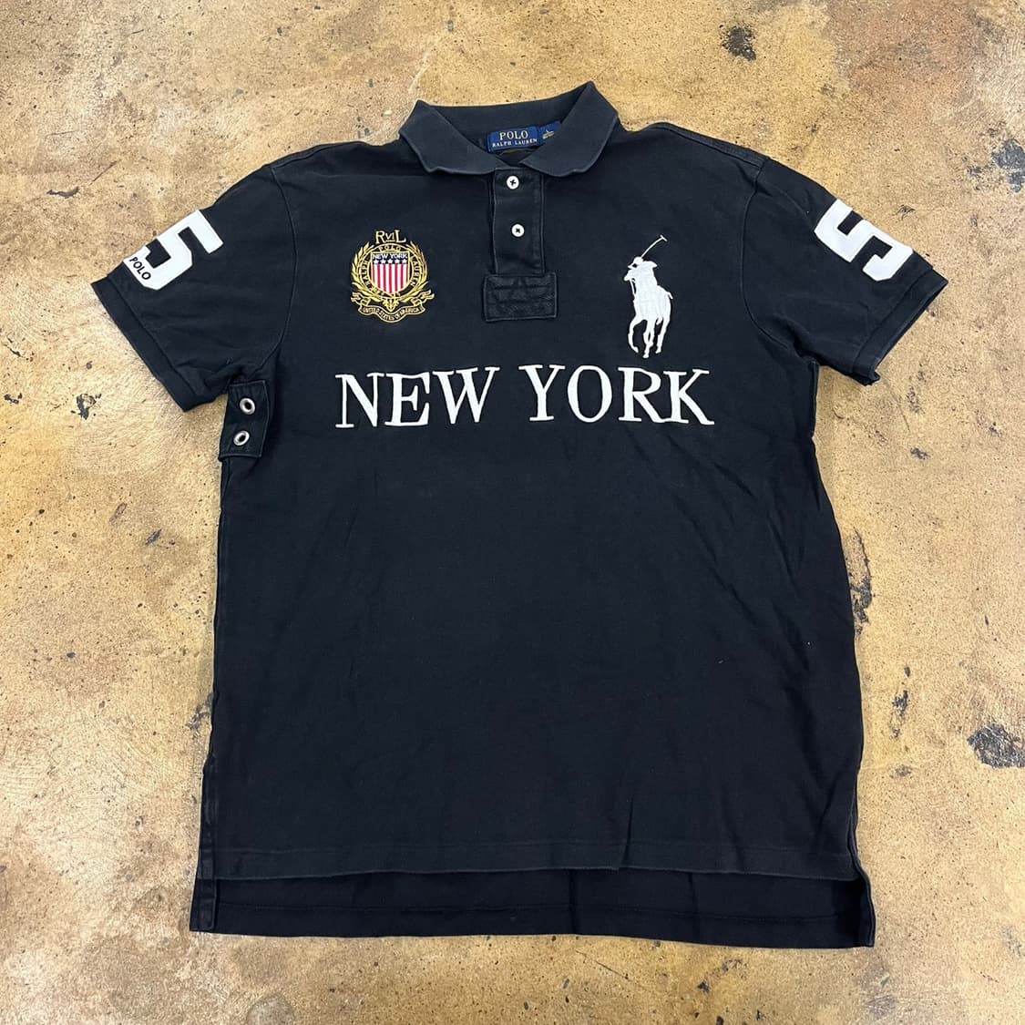 폴로 랄프로렌 뉴욕 치프키프 빅포니 카라 반팔티셔츠 상품이미지2