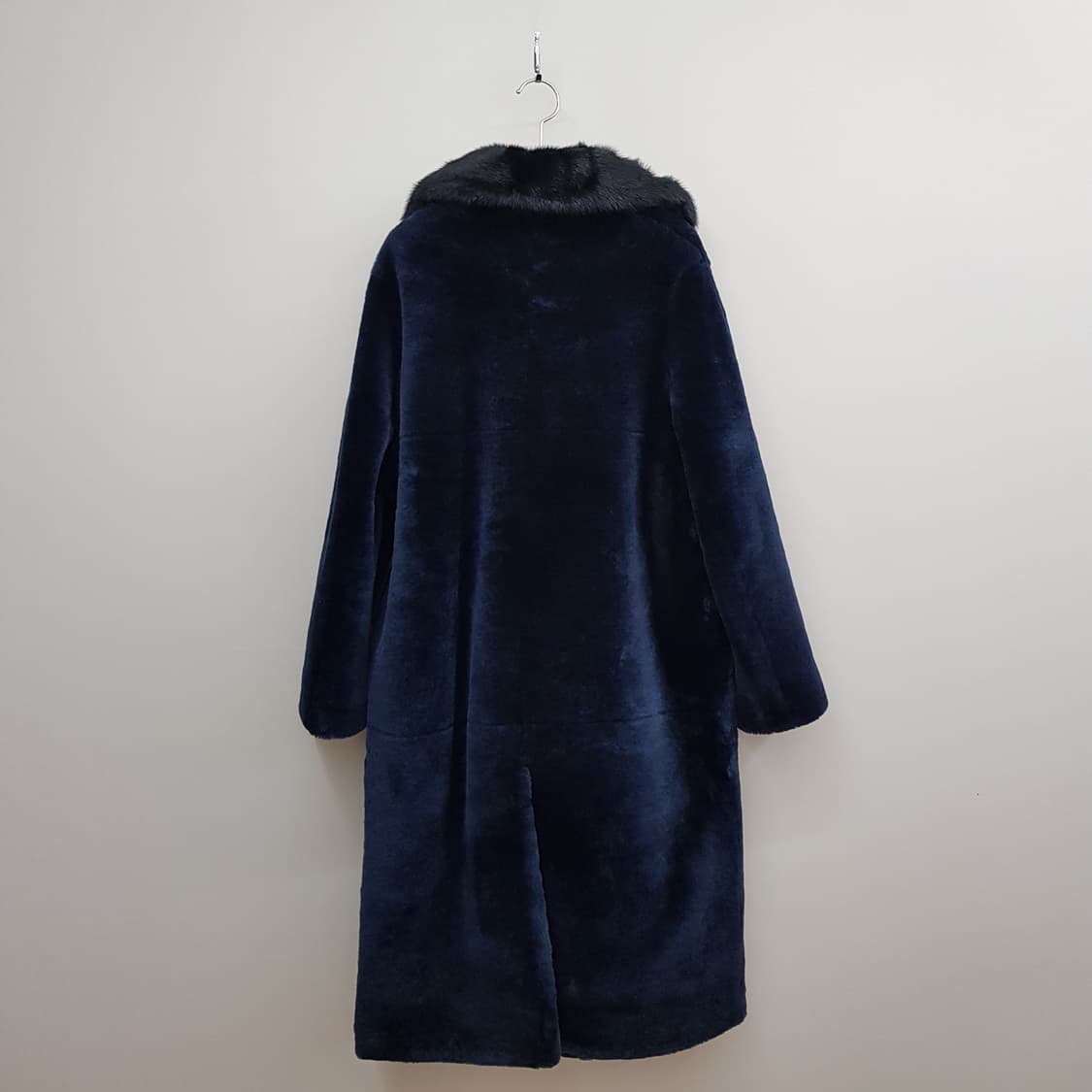 JBY 천연 양모 & 밍크 콤비 퍼 코트 77사이즈 상품이미지7