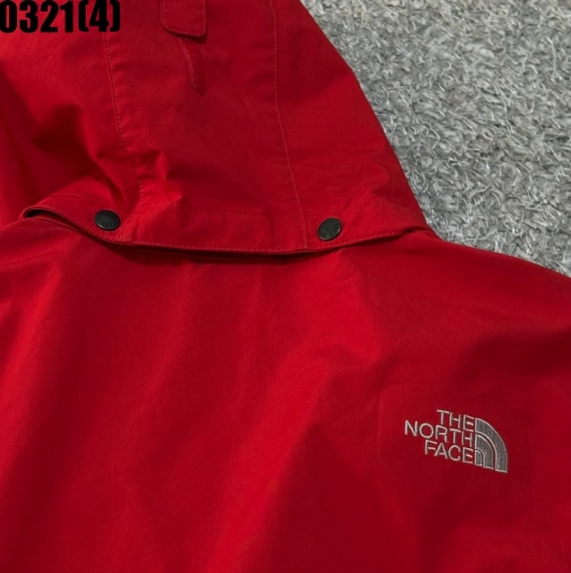 95 노스페이스 레드 바람막이 자켓 0321(4) 상품이미지7