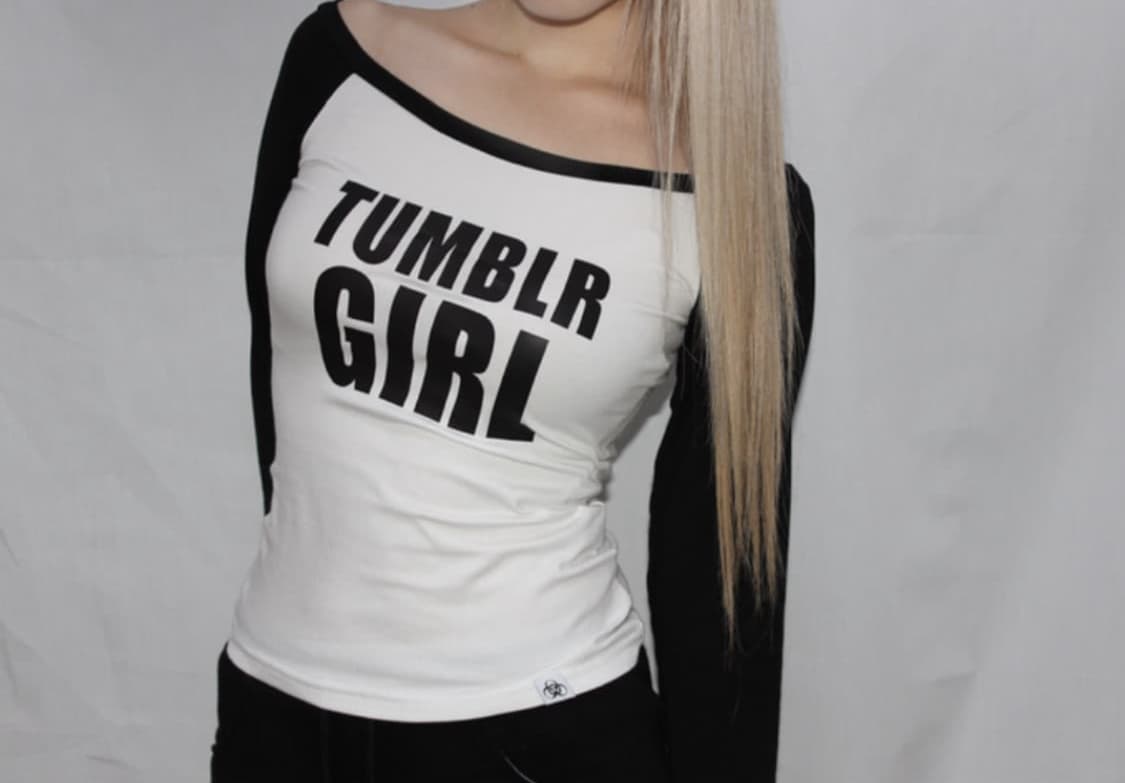 landminegirl TUMBLR GIRL t-shirt 상품이미지1