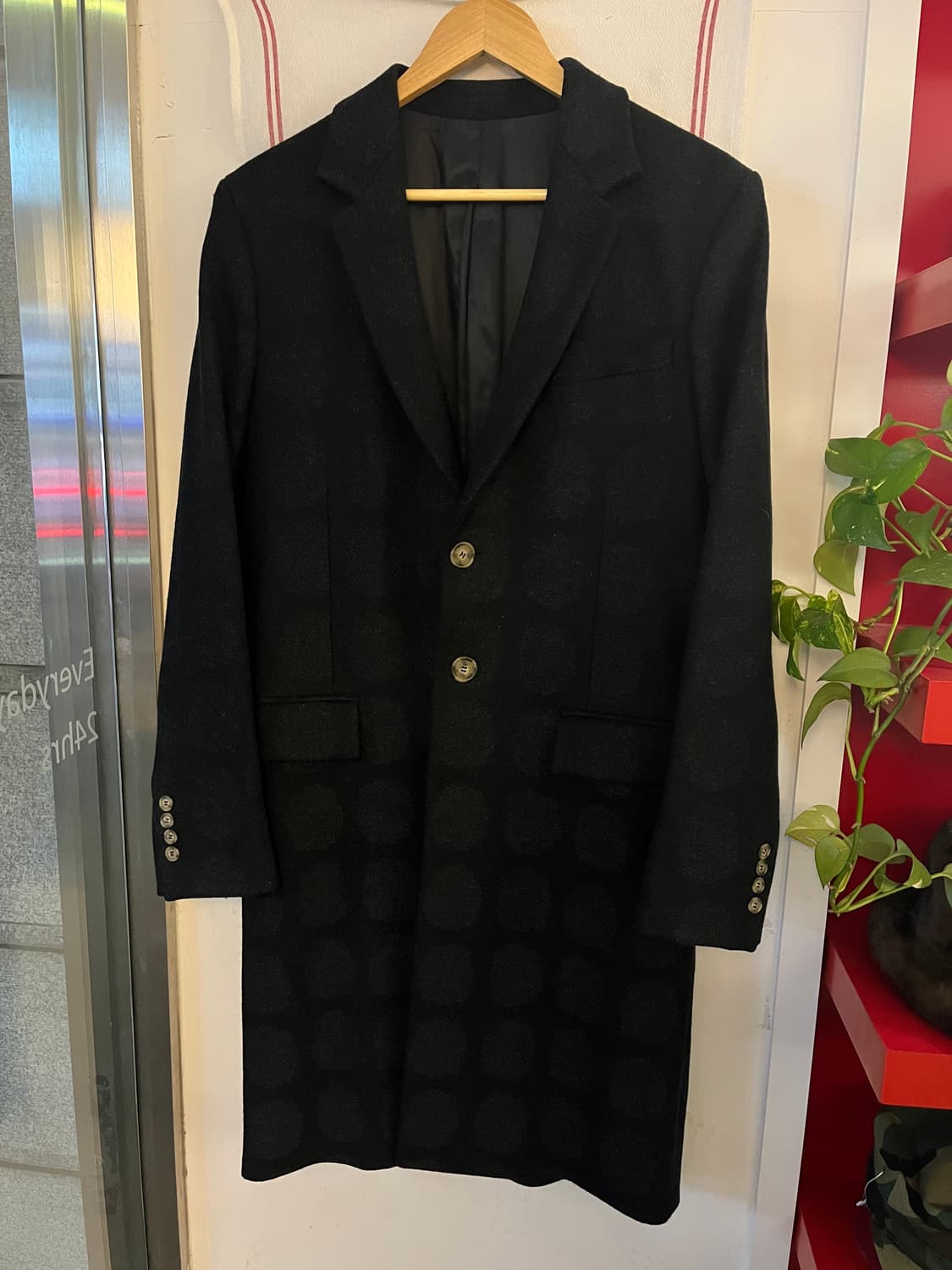 11fw 아미 도트 싱글 롱코트 상품이미지1