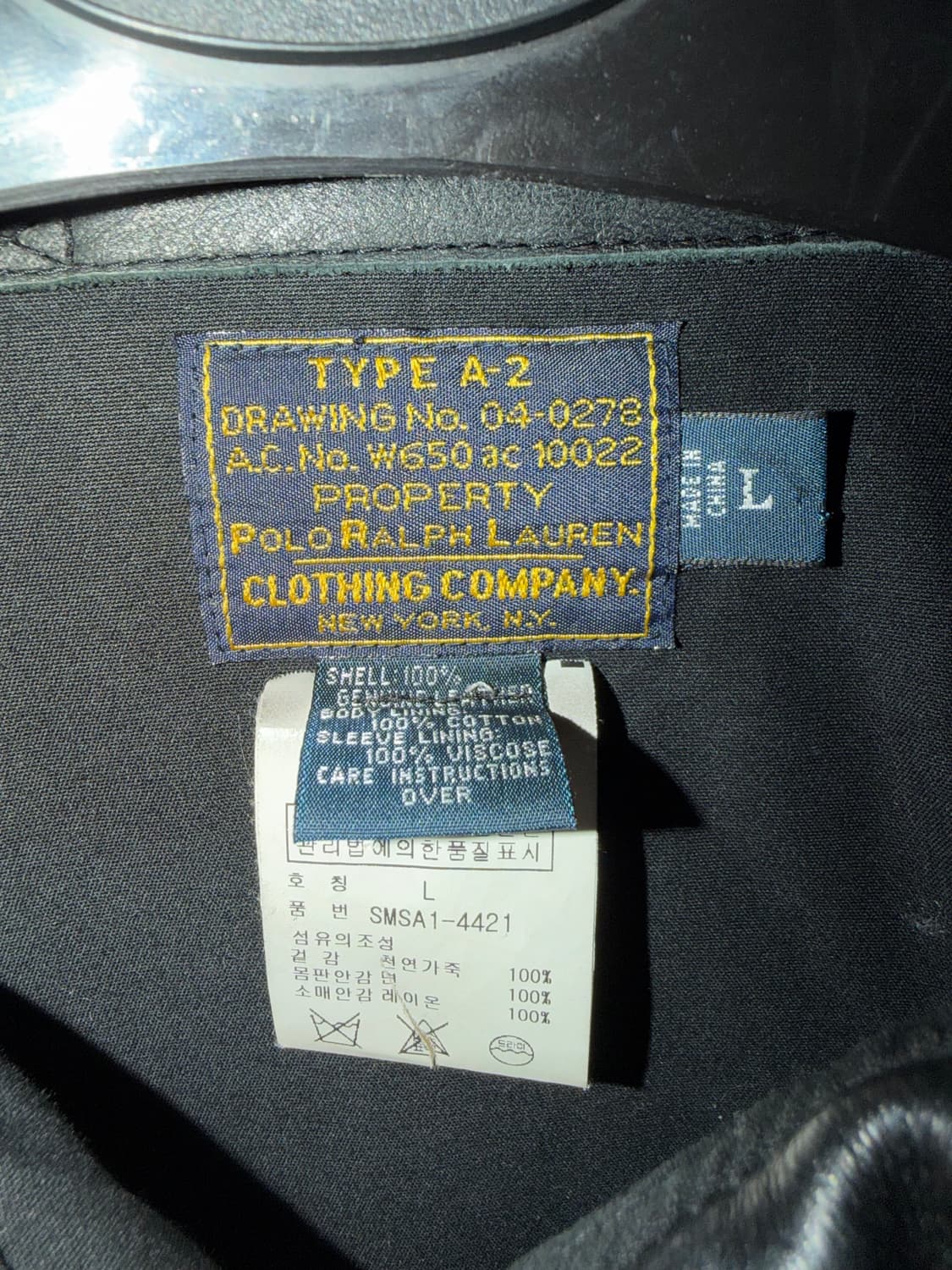 폴로 랄프로렌 A-2 자켓 상품이미지6