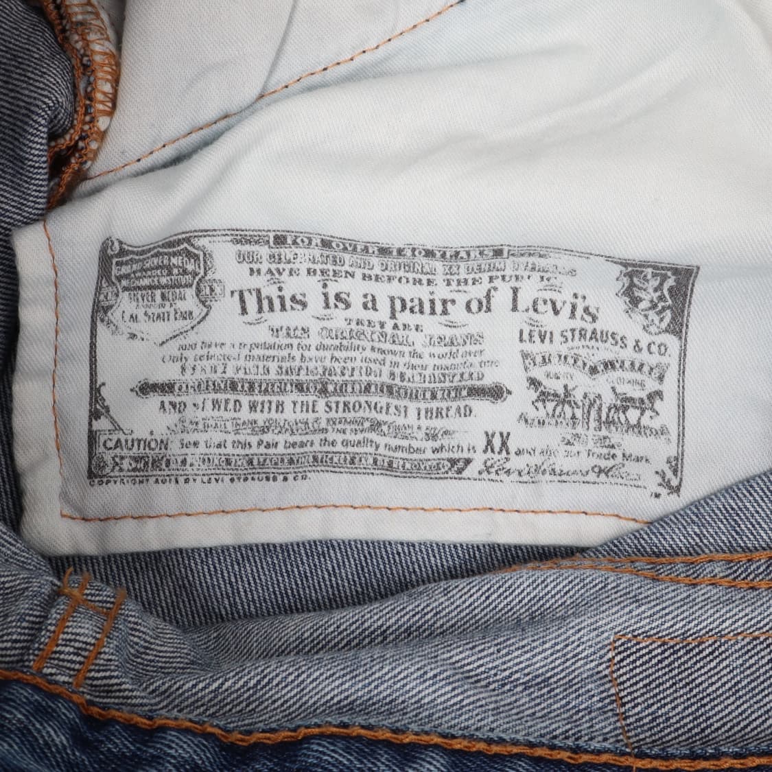 리바이스 501 데님팬츠 32x32 상품이미지8