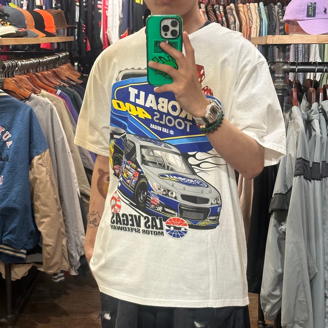 [HI] 빈티지 나스카 반팔티 화이트 상품이미지3