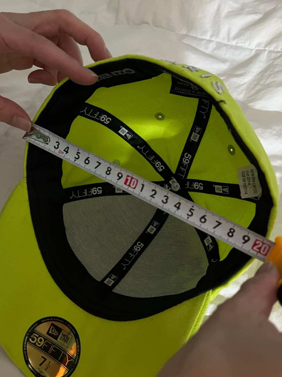 겐조 뉴에라 콜라보 스냅백 사이즈7 1/2  상품이미지10